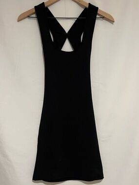 Princess Polly Black Cutout Mini Dress
